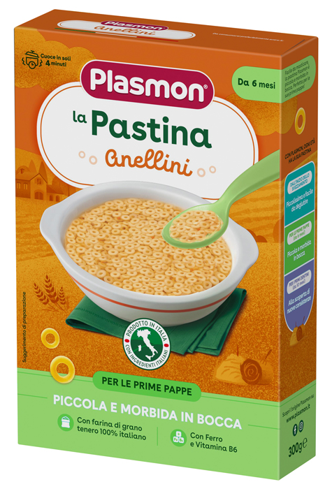 PLASMON PASTA ANELLINI 300 G - farmagiri