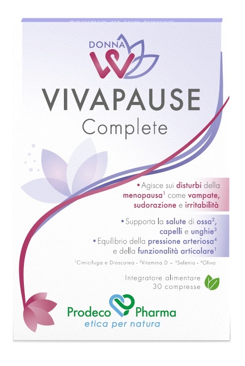 DONNAW VIVAPAUSE COMPLETE 30 COMPRESSE - farmagiri