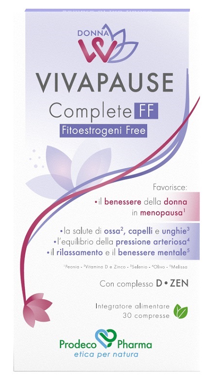 DONNAW VIVAPAUSE COMPLETE FF 30 COMPRESSE - farmagiri