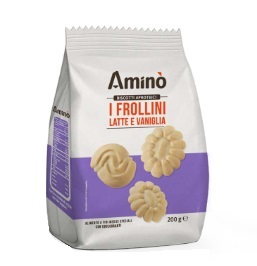 AMINO' I FROLLINI LATTE E VANIGLIA 200 G - farmagiri